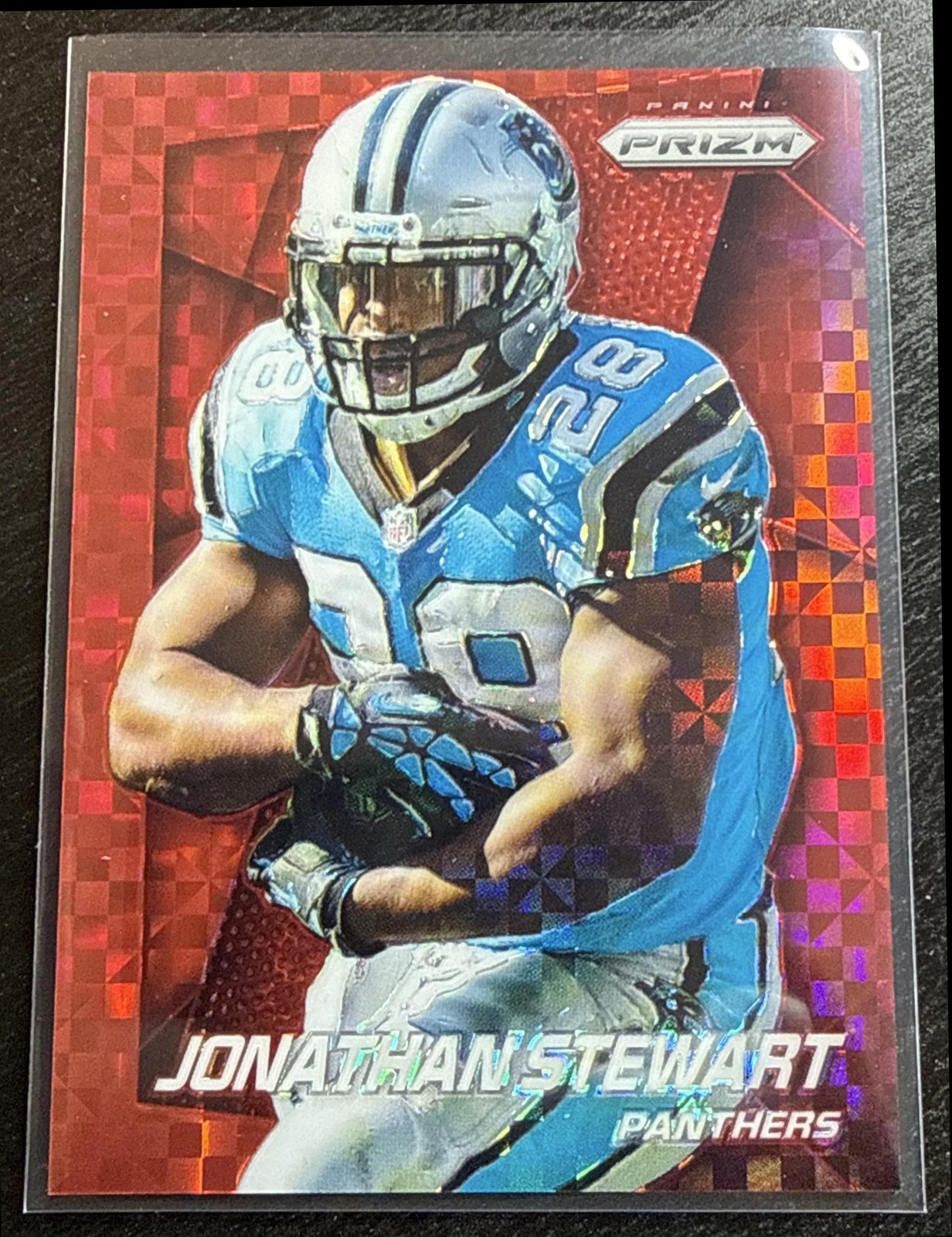2014 Panini Prizm Jonathan Stewart #89 Red Power 43/125 Panthers
