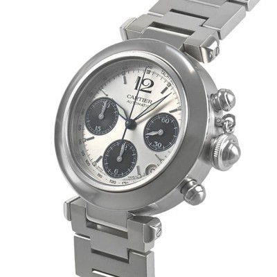 CARTIER Pasha C Chrono W31048M7 SW17273