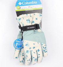 Columbia Unisex Kids Gloves Core III Gloves Ski Snowdrift Blue Floral Lined