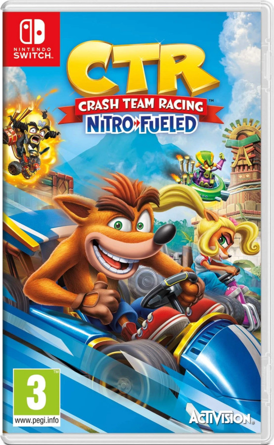 Crash Team Racing Nitro Fueled (Switch) NEW & SEALED (FREE DELIVERY)