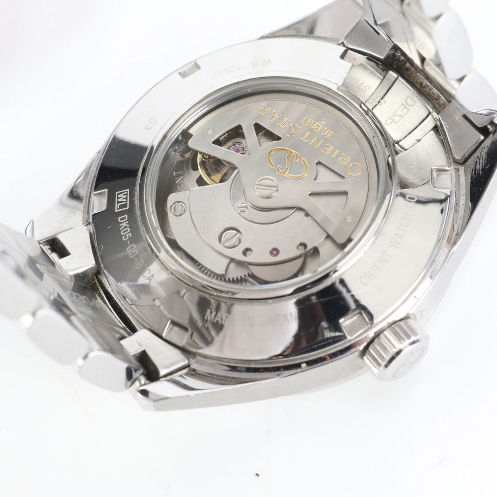 Orient Star Skeleton Watch Automatic Silver Men's… - image 6