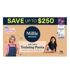 Millie Moon Ms Rachel Disposable Training Pants - 76ct