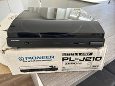 Pioneer PL-J210 Stereo Turntable Black, with OG box