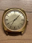 Vintage TIMEX ELECTRIC Mens Gold Tone Watch FOR PARTS Or Repair