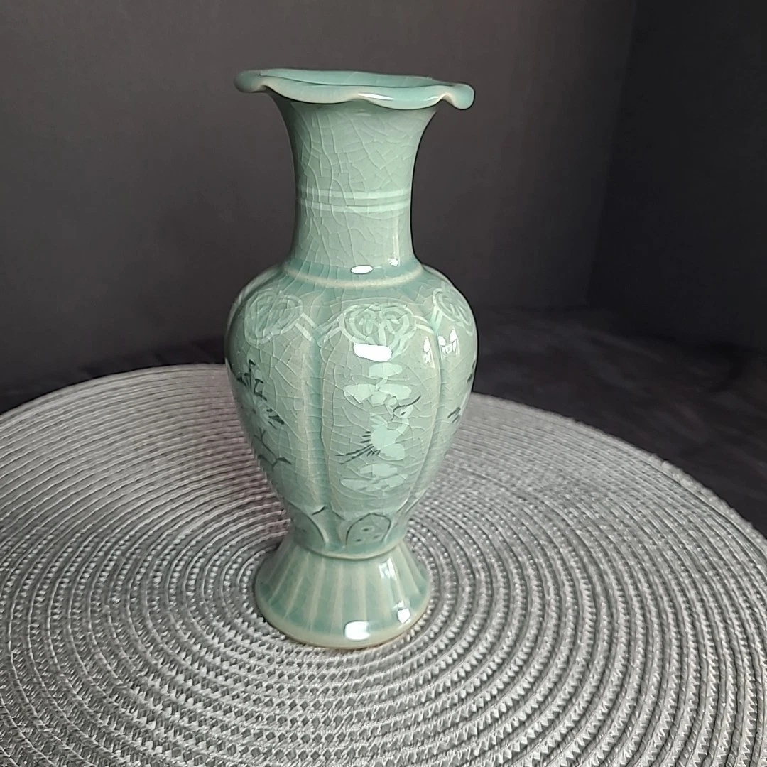 Green Vase Vintage Original Asian Antiques for sale | eBay