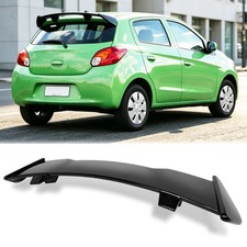 For Mitsubishi Mirage Hatchback 46 Rear Tailgate Roof Spoiler Wing Glossy Black