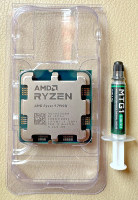 AMD Ryzen 9 7900X 4.70-5.60GHz Prozessor 12 Kerne / 24 Threads CPU Sockel AM5