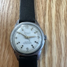 Vintage Louvic Mens Watch 17 Jewel Mechanical Wind Up Swiss Need Service