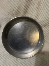 Vintage Aluminum Dura-Ware New York 860 Round Cake Pie Pan 10x2