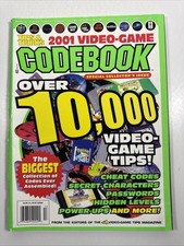TIPS & TRICKS CODEBOOK Magazine 2001 Video Game Strategy Guide Cheat Codes-RARE