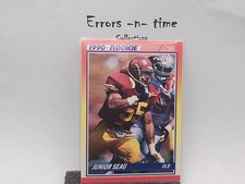 1990 Score Junior Seau #302 Rookie Card **ERROR** NM-MT. rookie card picture