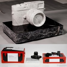 LEICA M11 " Leitz Wetzlar " MONOCHROM MARBLE EDITION SCULPTURE + CAMERA AND LENS