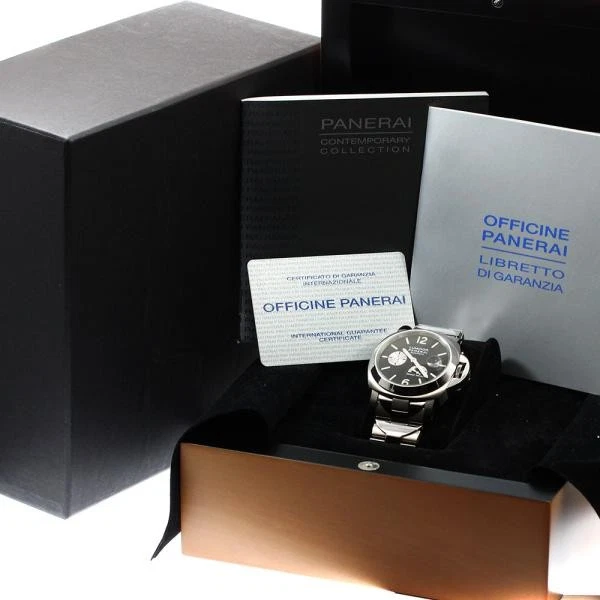 Panerai — Officine Panerai Luminor PAM00171 44mm SS Black Dial Automatic Watch #C3105