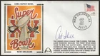 Art Shell Signed Super Bowl XV 15 Gateway Stamp Cachet Oakland Raiders