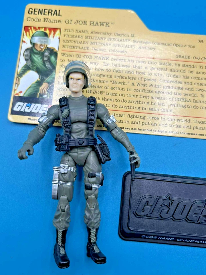 Figura completa suelta Gi Joe Hawk V1 2008 25 aniversario Foto 3 de 4