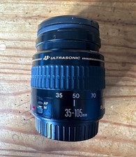 Canon EF 35-105mm f/4.5-5.6 USM Zoom Lens, Auto/Manual Focus, Caps