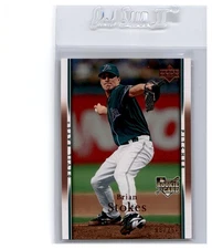 2007 Upper Deck #45 Brian Stokes Gold #/75