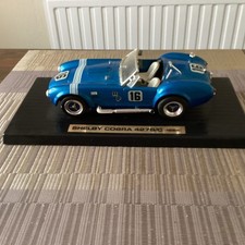 Majorette - 4411 - Shelby Cobra 427SC  1964 1:18 Scale Die Cast Metal Car No Box
