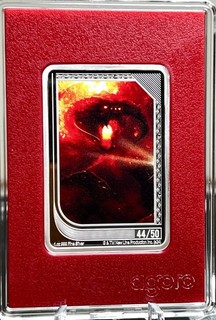 2024 Agoro Lord Of The Rings Trading Coins THE BALROG #44 Ruby 1oz Silver Coin