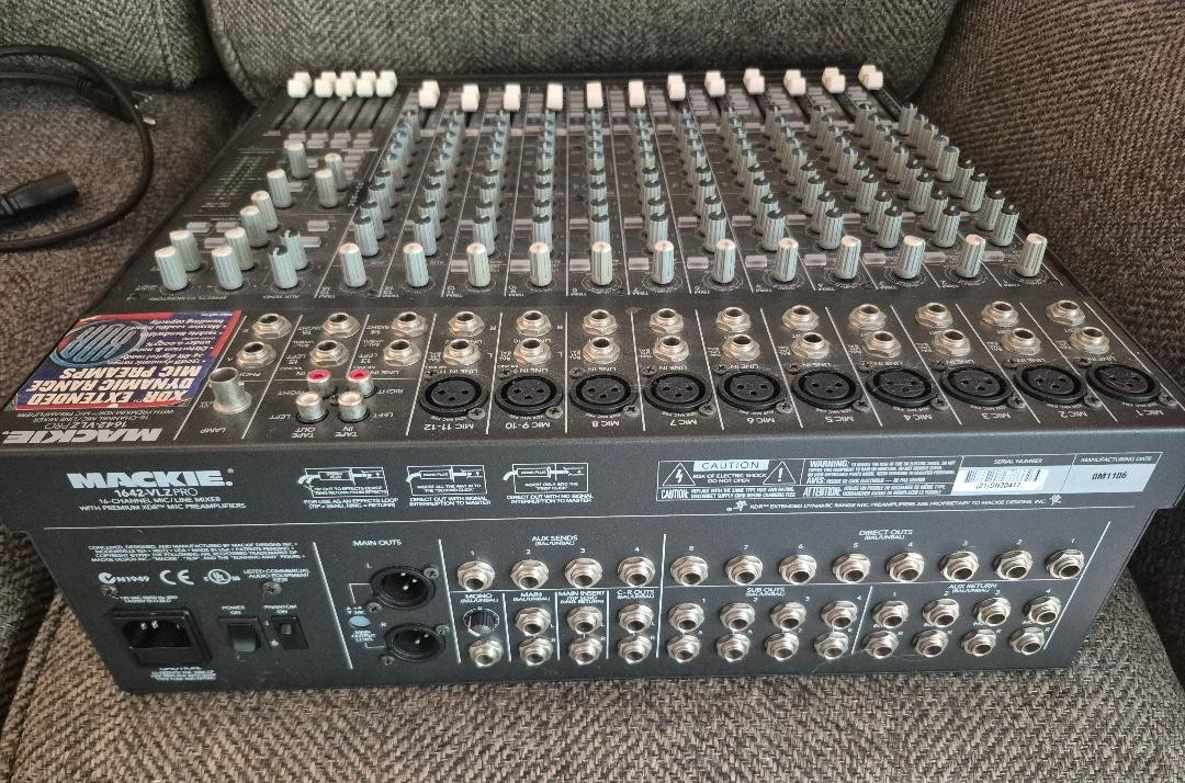 Mackie 1642-VLZ PRO 16-Channel Mic/Line Mixer - Tested Working | eBay
