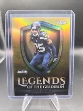 2025 Topps Chrome  Richard Sherman  Gold Refractor /50 Legends Of The Gridiron