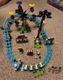 LEGO Friends Amusement Park Roller Coaster Set 41130 (Retired)