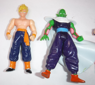 VINTAGE DRAGON BALL Z DBZ GOKU ACTION FIGURE SET LATE 90'S EARLY