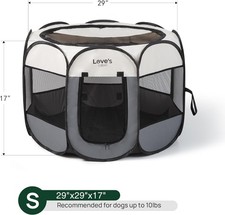Dog Cat Playpen, Puppy Pet Playpen Indoor for Small Dog Crate Tent Cage Outdo...