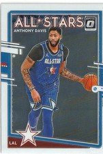2020 Panini Donruss Optic - Anthony Davis All-Stars Insert #3
