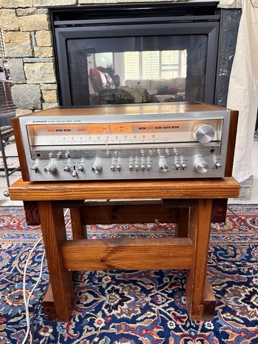 Pioneer SX-950 Vintage Stereo Receiver-Fully Working-Great Condition-Silver Face