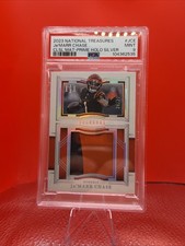 2023 Panini National Treasures Colossal Materials Ja'Marr Chase /25 POP3