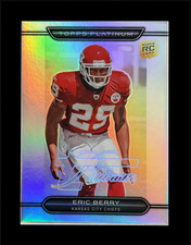 Eric Berry 2010 Topps Platinum RC #91 Rookie Kansas City Chiefs HOF Safety