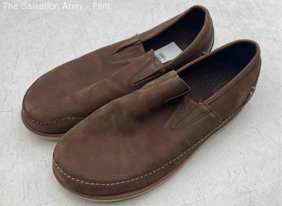 Chaco Mens Thompson Brown Round Toe Slip On Casual Loafer Shoes Size 9 chaco-mens-thompson-brown-round-toe-slip-on-casual-loafer-shoes-size-9