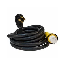 Valterra A10-5025EDBK RV Mighty Cord 50Amp Detachable Power Cord, 25'