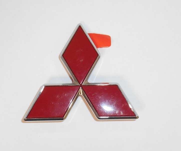 NOS - Genuine Mitsubishi Emblem Badge Eclipse Triple Diamond Rear