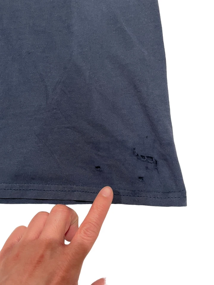 Футболка Old Guys Rule The Older I Get The Better I Was синяя размер L винтажная б/у в отличном состоянии 👕 - Изображение 4 из 4