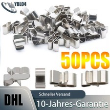 Solarmodul Kabelclips Edelstahl Kabelklemmen Photovoltaik Kabel Drahtklemmen