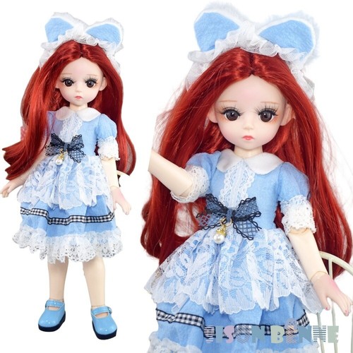 1/6 BJD Doll Poupée Fille Mignonne Avec Mise À Niveau