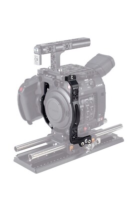Bright Tangerine C200 Left Field 15mm LWS Baseplate, Riser, L & R Side Plates
