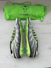 Nike Hypervenom Phinish FG Green Platinum Football Soccer Cleats Boots US12 UK11