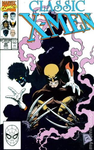 X-Men Classic Classic X-Men #45 FN 1990 Stock Image - Afbeelding 1 van 1