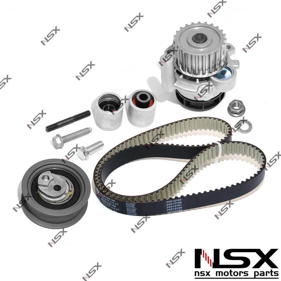 INA Water Pump Timing Belt Tensioner Kit For VW GTI Passat AUDI A4 2.0 FSI BPY Foto 3 de 4