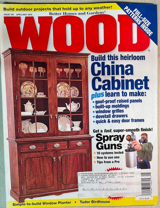 Vintage Wood Magazine  April 2006  Issue # 169