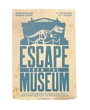 Escape From The Museum Mini Escape Room Card Game NEW