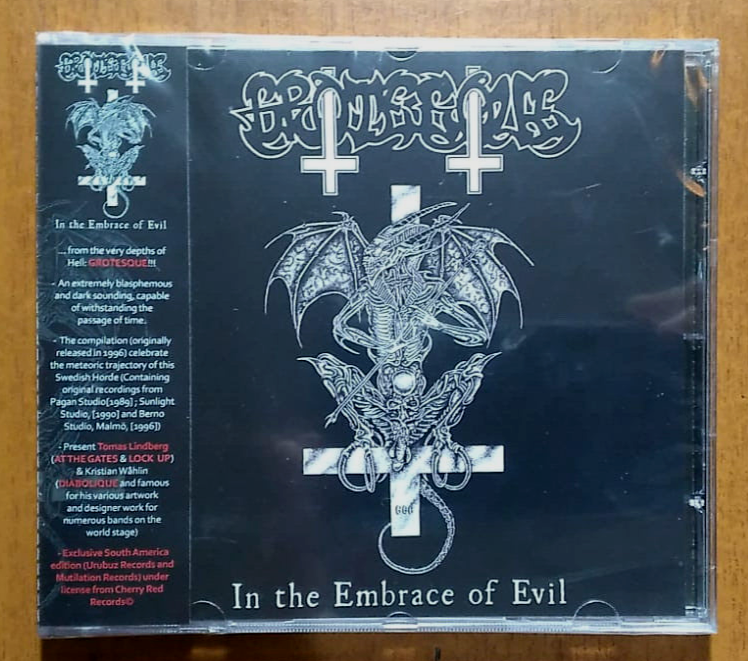 Grotesque - In the Embrace of Evil Sweden Death Metal Braz Ed