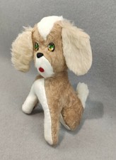 Cane Peluches 30 CM NOCCIOLA vintage KO giocattolo 70s no panno lenci 1970  