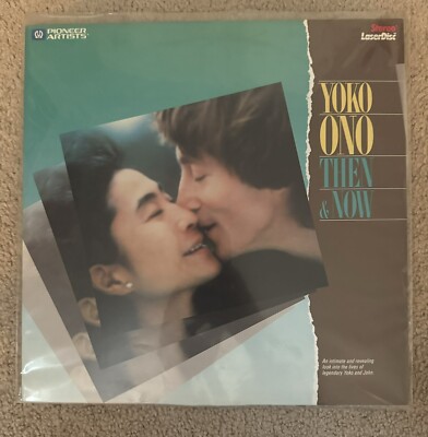 JOHN LENNON Yoko Ono THEN AND NOW Laserdisc LD 1984 BEATLES MINT