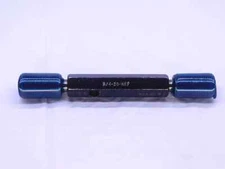 3/4 20 NEF SET THREAD PLUG GAGE .75 .750 .7500 GO NO GO P.D.'S = .7155 & .7109