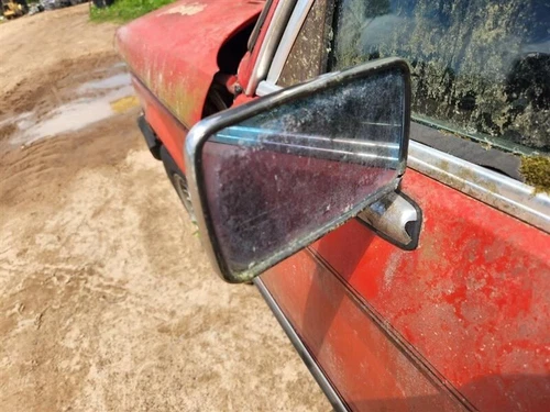 1979 BMW 320i Coupe Parts.  Driver Left Hand Mirror Chrome OEM