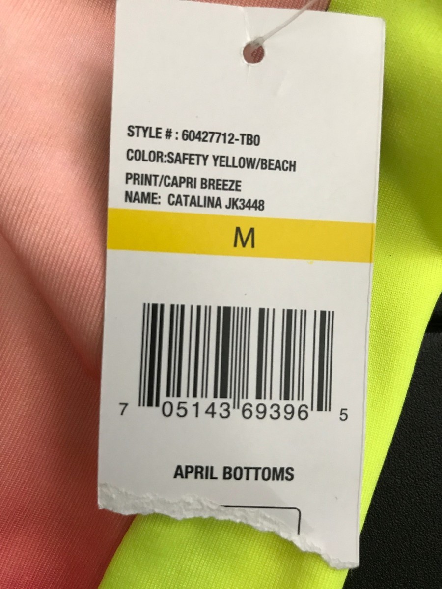 Junior's/Women's Energie Capri Breeze Yellow/Beach April Bottoms